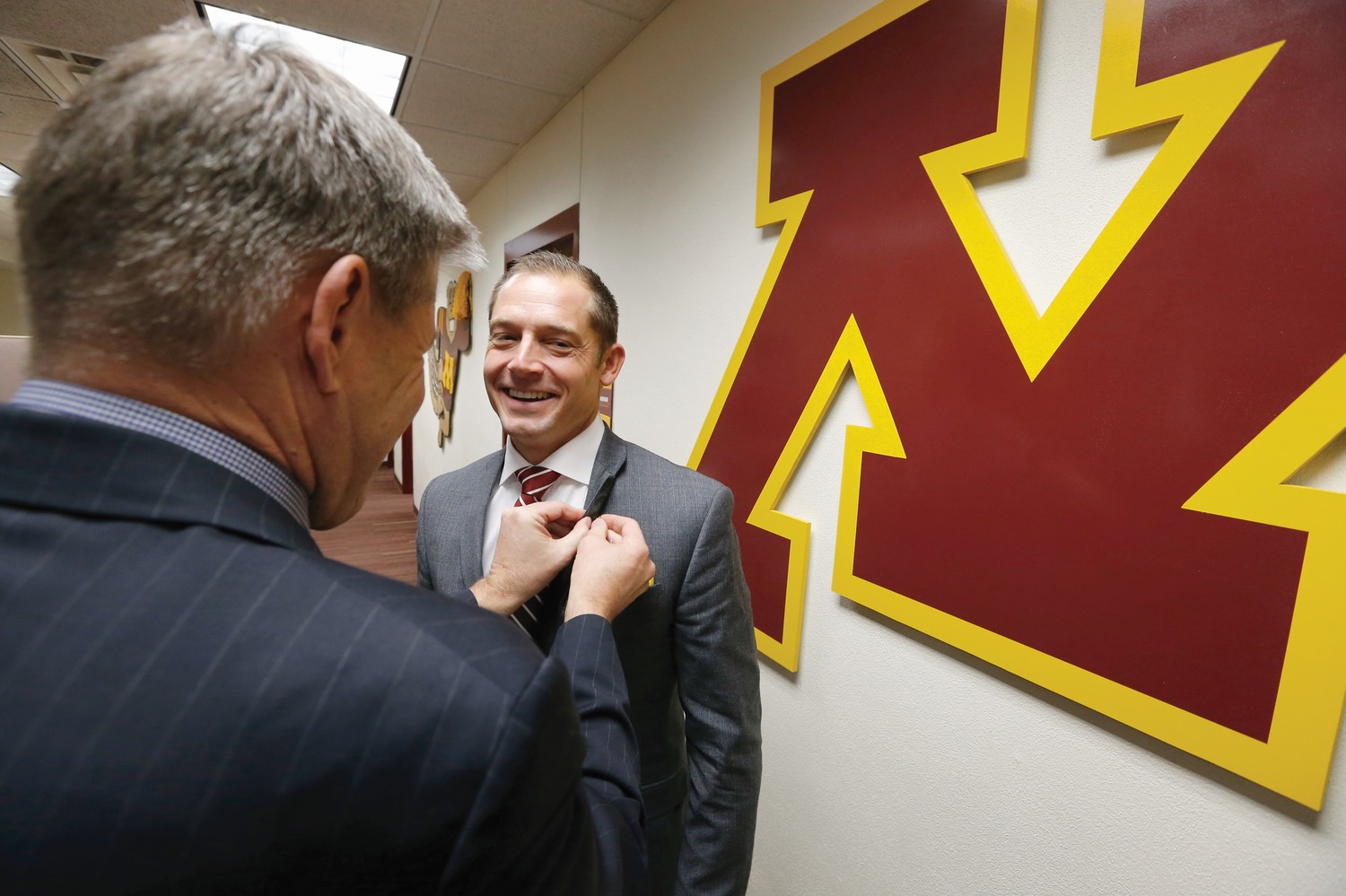 Hello, Coach P.J. Fleck